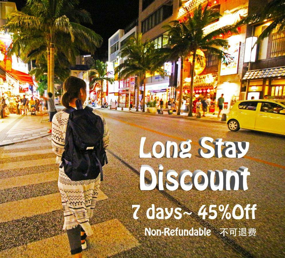 Glanz-Inn Matsuo-Guesthouse In Okinawa นาฮะ ภายนอก รูปภาพ